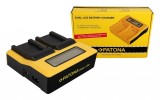 Patona Dual LCD USB incarcator pentru Fuji NP-W235 Fujifilm X-T4 XT4