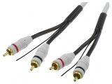 Cablu RCA Dual Control 5m, 4Carmedia