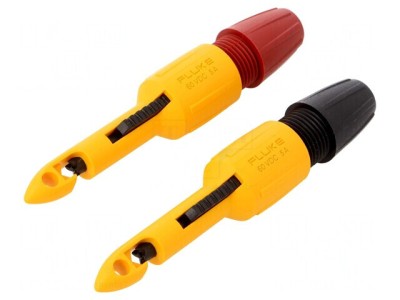 Terminal de măsurare negru şi roşu 2mm FLUKE TP82 foto