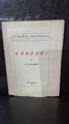 Ganduri - A. Vlahuta foto