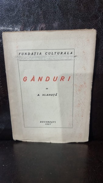 Ganduri - A. Vlahuta