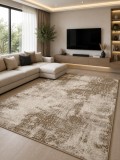Cumpara ieftin Covor Cappuccino 16115-12 80x150cm Bej Maro Antialergic Polipropilena Living Dormitor