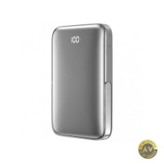 Baterie Externa Wireless WiWu Wi-P018 10000mAh 20W PD + FQI 1 x QI - 1 x USB-C Gri