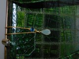Geanta vintage , piele exotica ,colier nou cadou, Geanta stil postas