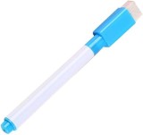 Cumpara ieftin Marker cu stergere uscata scriere universala pentru diverse table, varf negru, culoare capac albastru, Dactylion