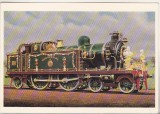 bnk cp Feroviare - Trenuri - locomotiva decorata pentru incoronare - necirculata