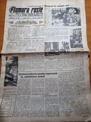 flamura rosie 8 aprilie 1964-articol bocsa,tarnova,anina foto
