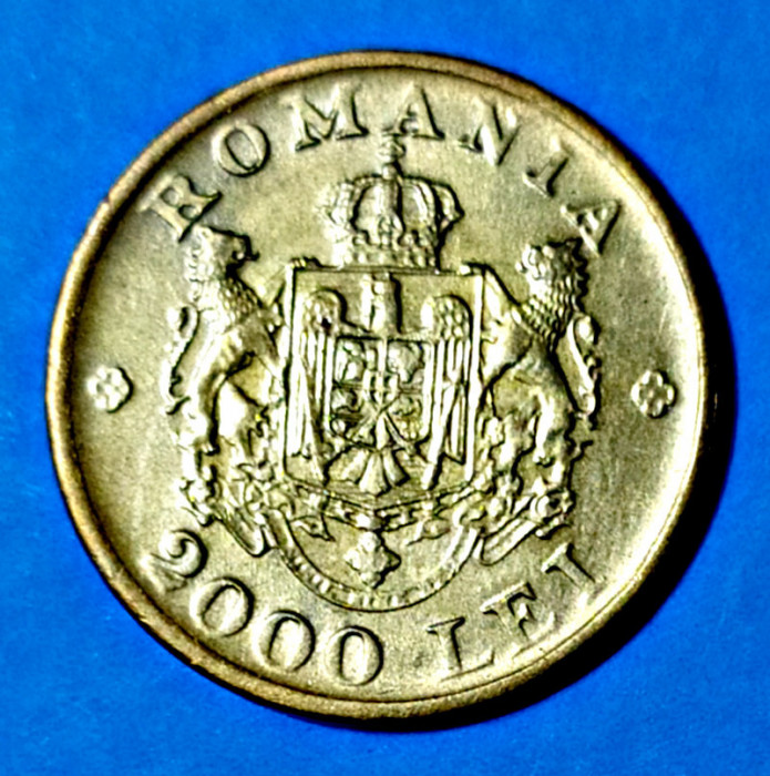 ROMANIA 2000 LEI 1946 STARE EXCELENTA