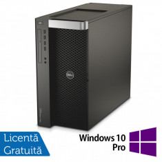 Workstation Refurbished DELL Precision T7910, 2x Intel Xeon 10 Core E5-2687W V3 3.10 - 3.50GHz, 32GB DDR4 ECC, 480GB SSD + 2TB HDD, nVidia Quadro K220 foto