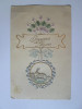 Carte postala in relief limba franceza:Paste Fericit,made in Germany cca 1910, Franta, Necirculata, Printata