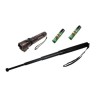 Kit AutoAparare FOXMAG24, Lanterna cu Electrosoc si Laser Pointer din Duraluminiu, Baston Telescopic din Otel si Spray Paralizant