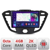 Navigatie Ford Transit C-845 Android Octa Core Ecran 2K QLED GPS 4G 4+32GB 360 KIT-845+EDT-E409-2K CarStore Technology