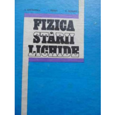 Fizica Starii Lichide - L.georgescu I.petrea D.borsan ,524315