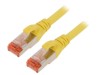 Patch Cord S/FTP Cat6 Cu LSZH Galben 2m, Digitus