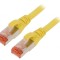Patch Cord S/FTP Cat6 Cu LSZH Galben 2m