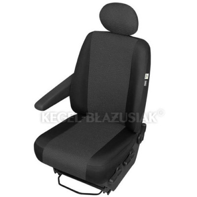 Husa scaun auto sofer Ares Trafic pentru Citroen Jumper, Iveco Daily, Kia Pregio, Peugeot Boxer, Renault Master, pentru cotiera dreapta AutoDrive ProP foto