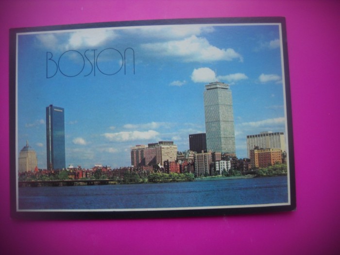 HOPCT 7652 BOSTON MASSACHUSETTS-SUA-AMERICA DE NORD -CIRCULATA