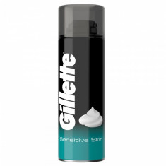 Spuma de ras Gillette Regular, 200 ml, ten sensibil foto