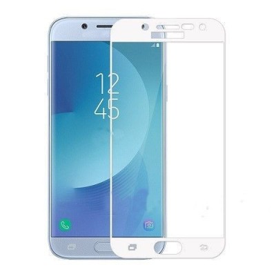 Folie de Sticla 5D SAMSUNG Galaxy J3 (2017) (Alb) Full Glue foto