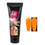Colorat Gel Poly - Glow in the dark CORAL PINK/NEON YELLOW no.04, 15g, ADL