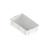 Cuva Transport Mancare, 650x425x165 mm, culoare alba