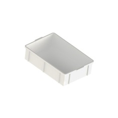 Cuva Transport Mancare, 650x425x165 mm, culoare alba