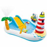 Piscina gonflabila Intex &ndash; Fishing Fun, 218 x 188 x 99 cm