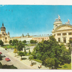 RF19 -Carte Postala- Cluj, Piata Victoriei, circulata 1972