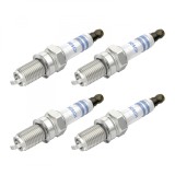 Cumpara ieftin Set 4 bujii scanteie Bosch pentru Abarth 500, 595, Alfa Romeo Giulietta, Mito, Fiat 500, Bravo, Doblo, Linea, Punto, Tipo, Jeep Renegade