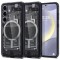 Husa MagSafe pentru Samsung Galaxy S24 S921, Spigen, Ultra Hybrid Zero One, Neagra Mata