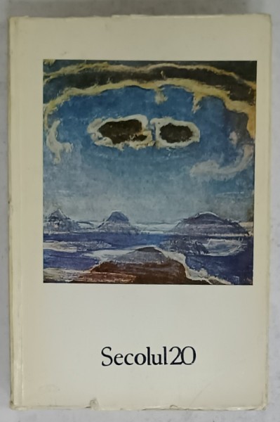 SECOLUL 20 , REVISTA DE LITERATURA UNIVERSALA , SUBIECT : ELVETIA , RASCRUCE EUROPEANA NR. 307 -308 -309 , APARUTA 1986