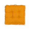 Perna pentru scaun, 45x45 cm, Galben, Bumbac, ATU-080695, Oem