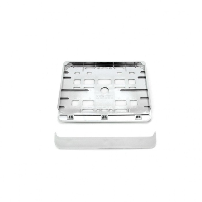 Suport numar inmatriculare cromat pentru motocicleta 15 x 19cm FAVLine Selection