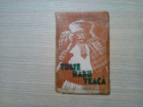 TULIE RADU TEACA - I. I. Mironescu - Editura Cartea Romaneasca, 1944, 116 p., Alta editura