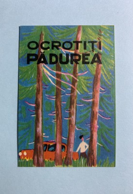 Calendar 1973 ocrotiți padurea foto