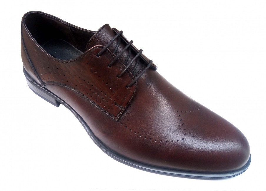 Pantofi barbati lux - eleganti din piele naturala maro - SIR011ML, 40 - 44,  Elion | Okazii.ro