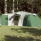 vidaXL Cort de camping 12 persoane, verde, 840x720x200 cm, tafta 185T