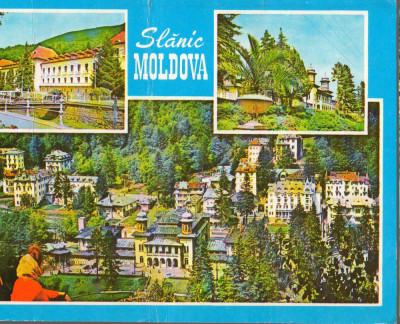 CPIB 15173 - CARTE POSTALA - SLANIC MOLDOVA, MOZAIC foto