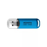 Memorie USB ADATA C906, 64GB, USB 2.0, albastru