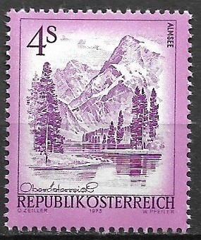 B2152 - Austria 1973 - Peisaj neuzat,perfecta stare foto