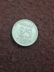 moneda 25 ore 1955 suedia foto