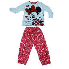 Pijama pentru fete Minnie Mouse Disney DISM-GPYJL32573-128, Multicolor foto