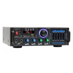 Amplificator Bluetooth digital tip Statie GLS-17,putere 2x60W cu functie Karaoke