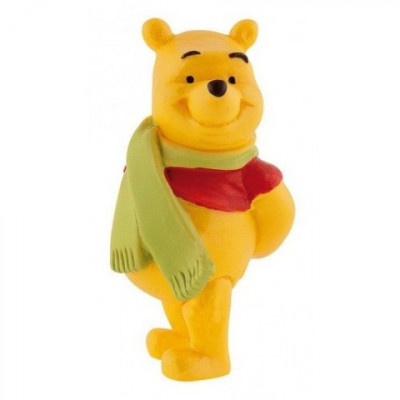 Figurina Winnie the Pooh cu fular Bullyland foto