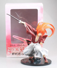 Figurina Anime Rurouni Kenshin Himura 20 cm foto