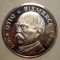F.668 MEDALIE GERMANIA OTTO VON BISMARCK 1815 1898 ARGINT PUR PROOF 22,5mm