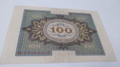 100 MARK 1920 foto