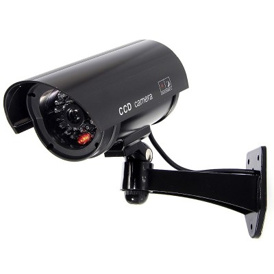 Camera falsa CCD cu LED, Negru foto