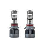 Cumpara ieftin Bec LED auto 9006 3800lm 6000K alb rece Canbus set 2 bucati