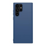 Husa protectie compatibila cu samsung galaxy s22 ultra, ultra silm, silicon htpmag, camera superprotect, interior din microfibra, blue 32.422